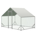 Large Walk-in Chicken Coop with Waterproof Cover