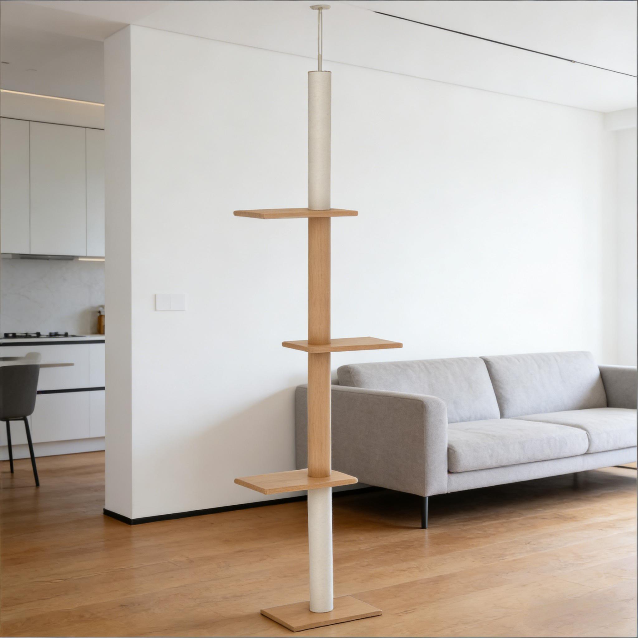 Floor-to-Ceiling Cat Tree Activity Center