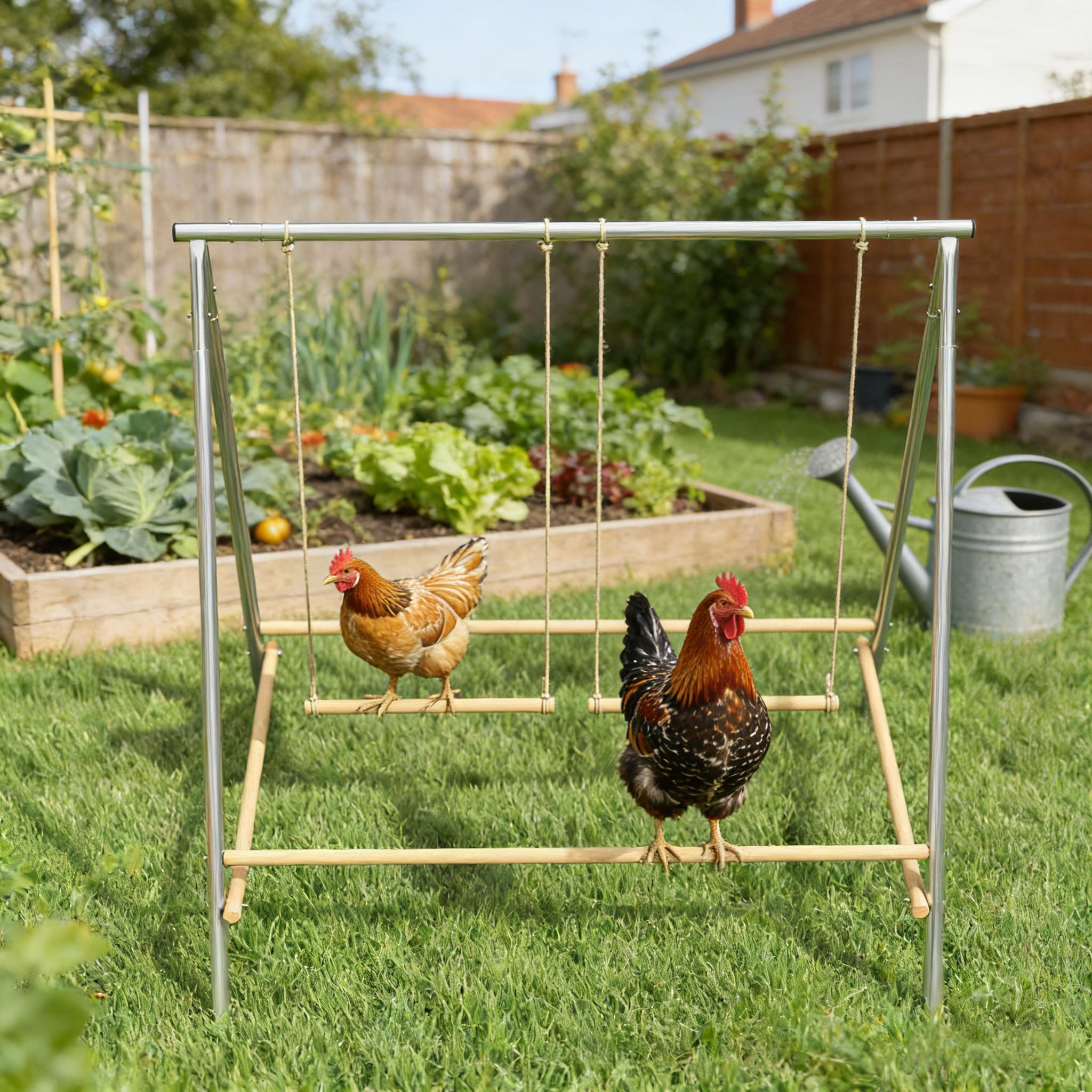 Chicken Coop Accessories: Perch and Roosting Bars