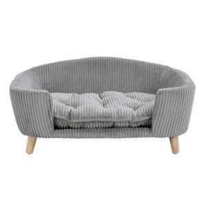 Elevated Pet Bed Frame for Small Dogs with Supportive Foam